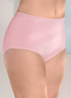 New BADER Fünferpack Slips mit elastischen Abschlüssen ROSENHOLZ
