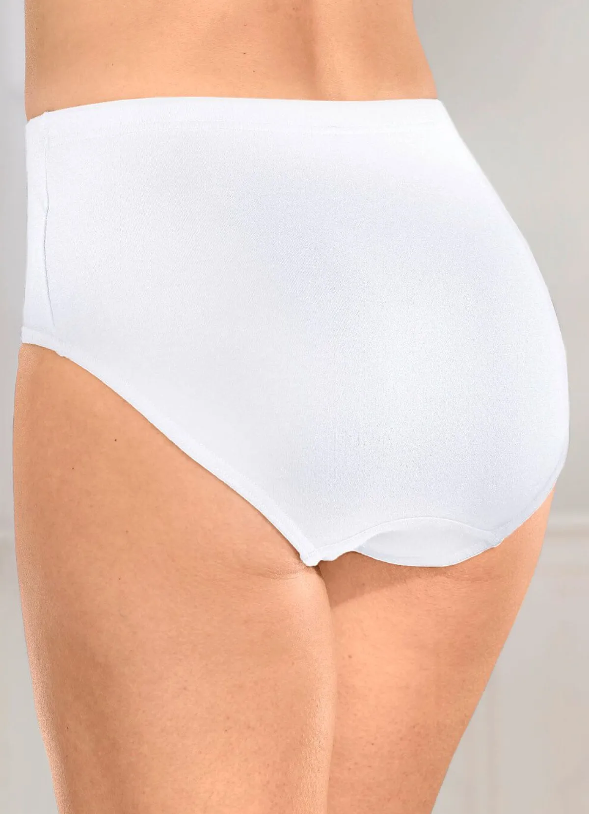Online BADER Fünferpack Slips mit Gummizug im Bund 3X SCHWARZ, 2X WEISS