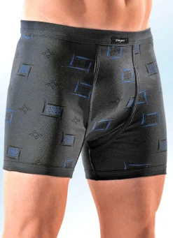 Discount GLEYMOR Fünferpack Unterhosen, allover dessiniert 3X MARINE, 2X ANTHRAZIT