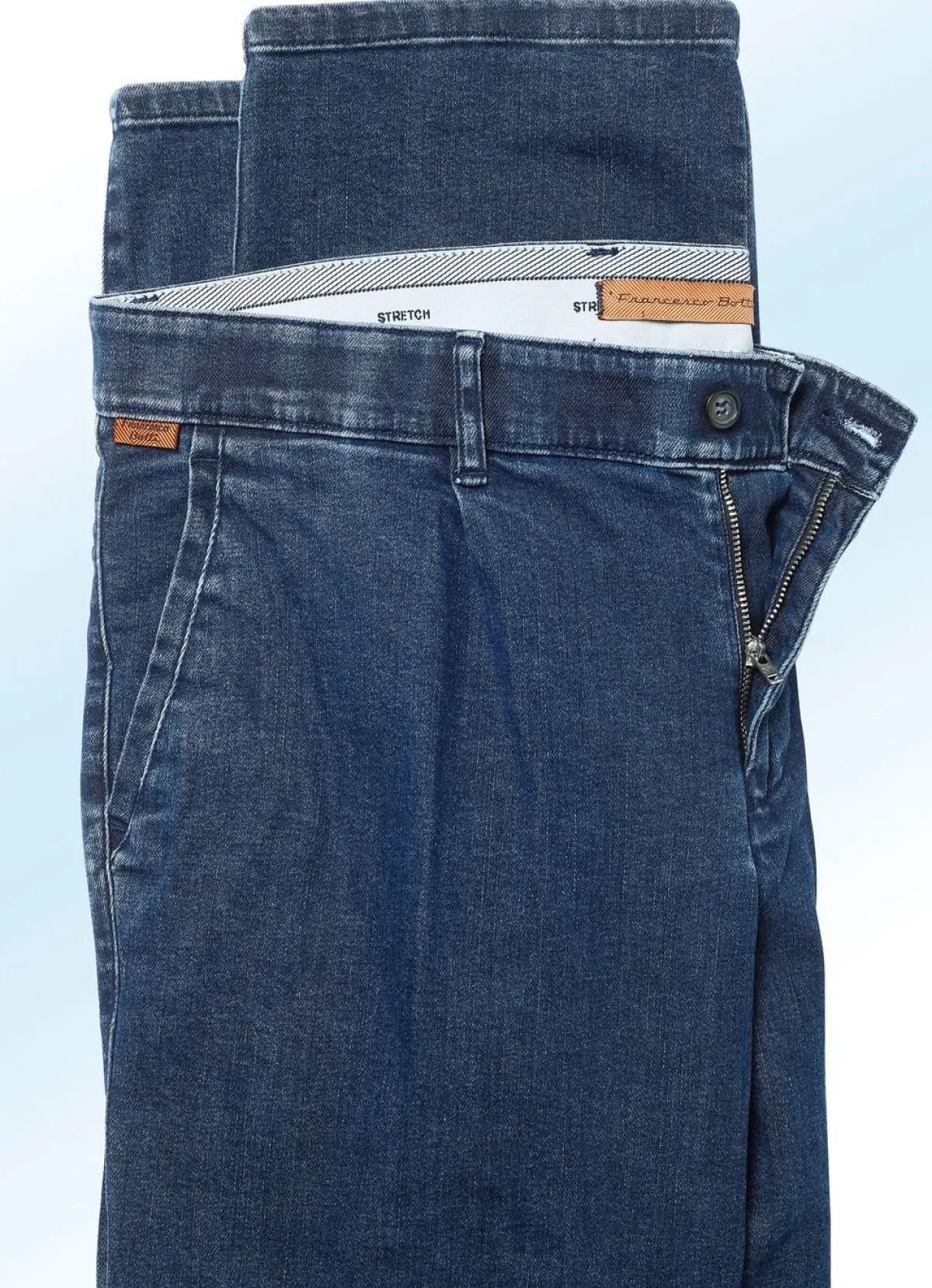 Hot FRANCESCO BOTTI ""-Jeans in 2 Qualitäten und 3 Farben JEANSBLAU