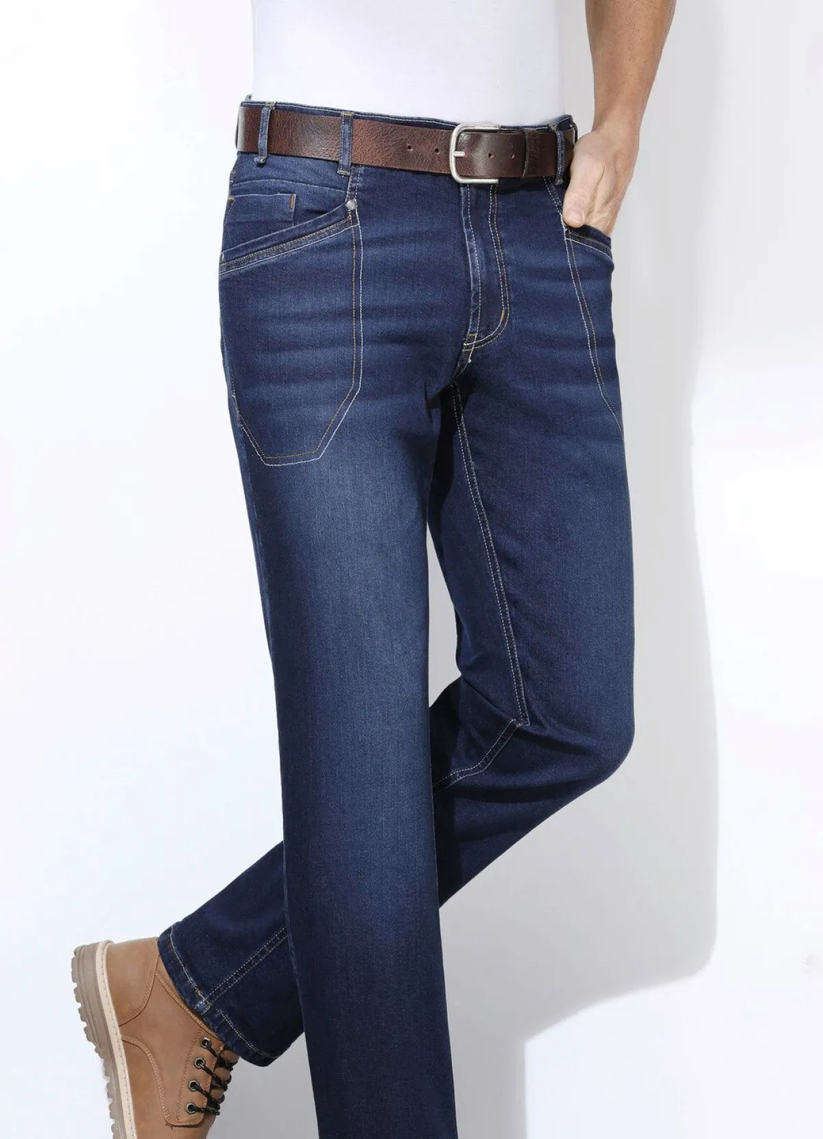 New FRANCESCO BOTTI ""-Jeans in 3 Farben DUNKELJEANS