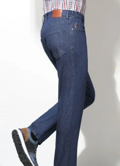 Best FRANCESCO BOTTI ""-Jeans mit Komfortbund in 3 Farben DUNKELJEANS
