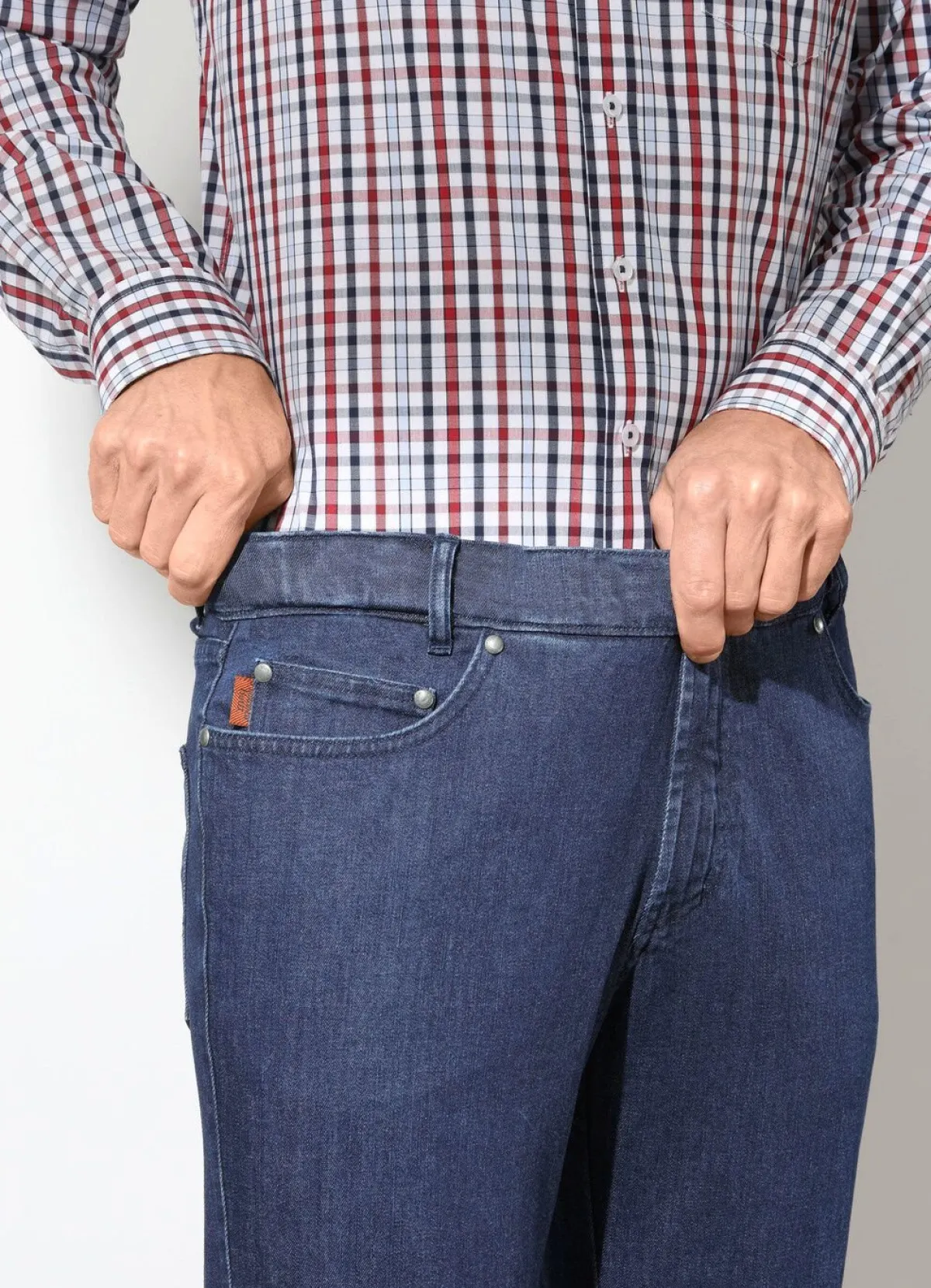 Best FRANCESCO BOTTI ""-Jeans mit Komfortbund in 3 Farben DUNKELJEANS