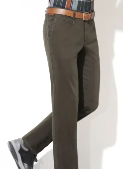 Sale FRANCESCO BOTTI ""-Hose in 4 Farben OLIV