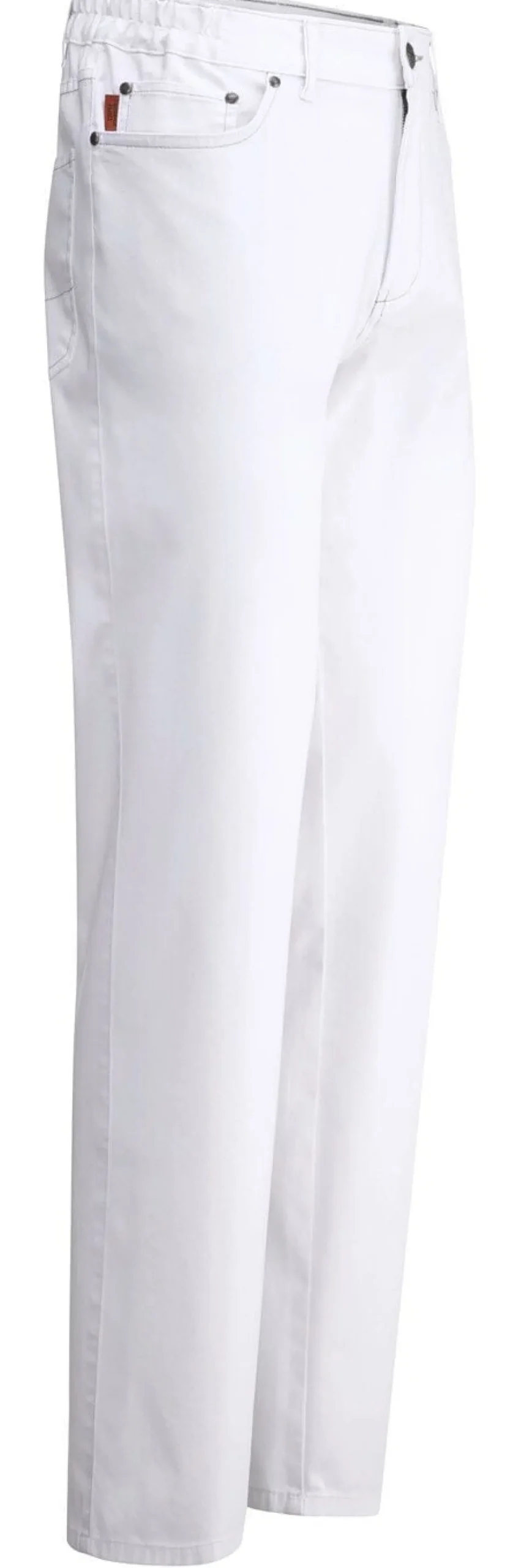 FRANCESCO BOTTI ""-Hose in 4 Farben WEISS