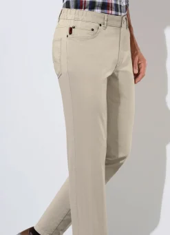 New FRANCESCO BOTTI ""-Hose in 4 Farben BEIGE