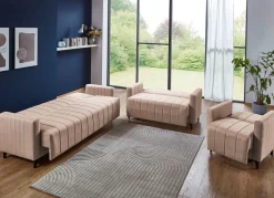 Best BADER Frei im Raum aufstellbare Polstermöbel mit Bettfunktion BEIGE
