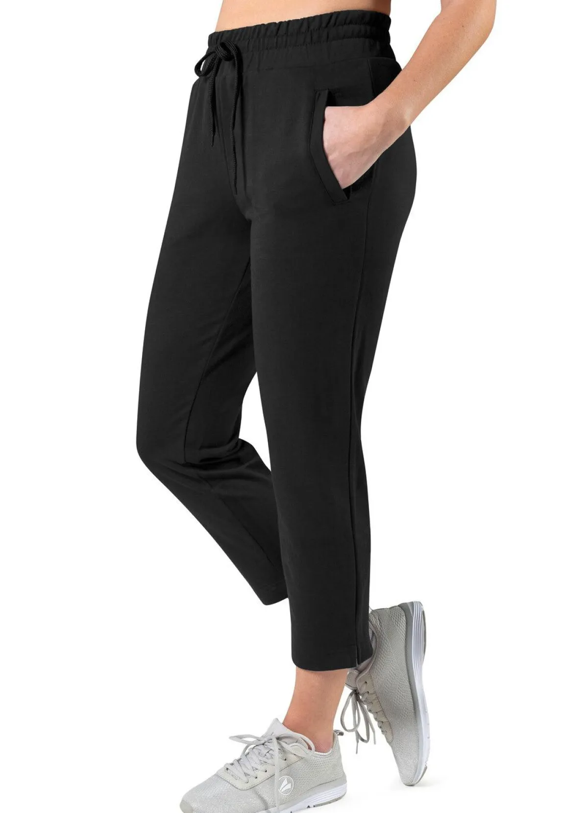 New BADER 7/8-Freizeithose in 4 Farben SCHWARZ