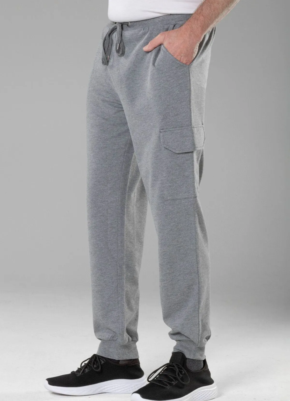 New BADER Freizeithose in 4 Farben MITTELGRAU MELIERT