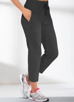 Discount BADER 7/8-Freizeithose in 4 Farben ANTHRAZIT MELIERT
