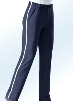 Sale BADER Freizeithose mit Dehnbund MARINE