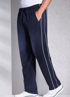 Outlet BADER Freizeithose mit seitlichen Paspeln MARINE