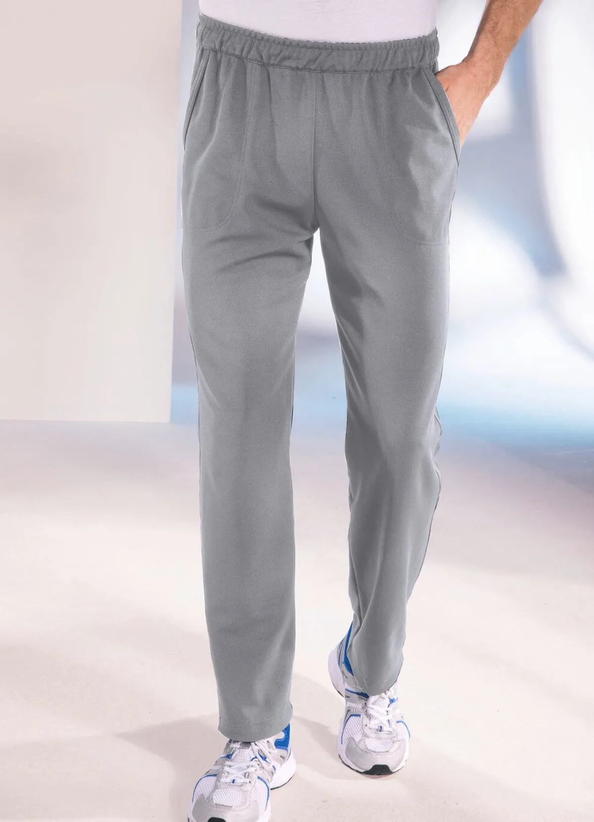New BADER Freizeithose von "Athlet" HELLGRAU