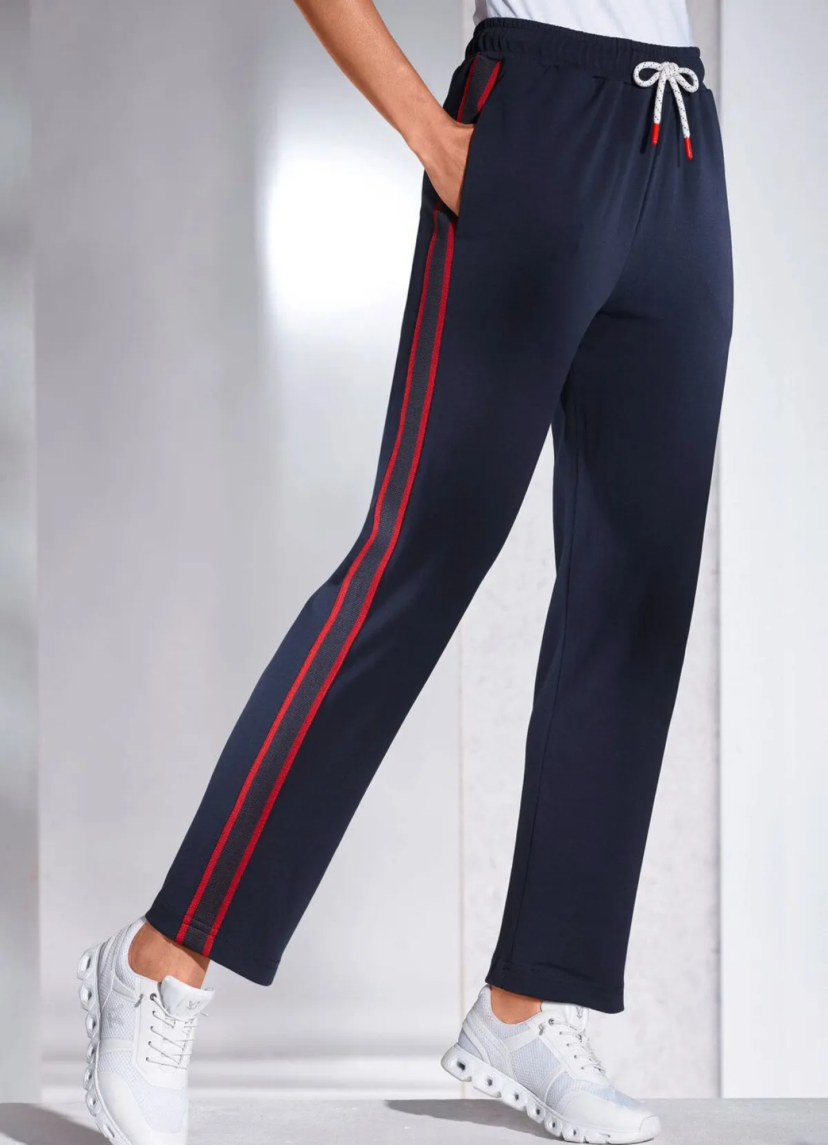 PLANTIER Freizeithose von „“ MARINE-ROT