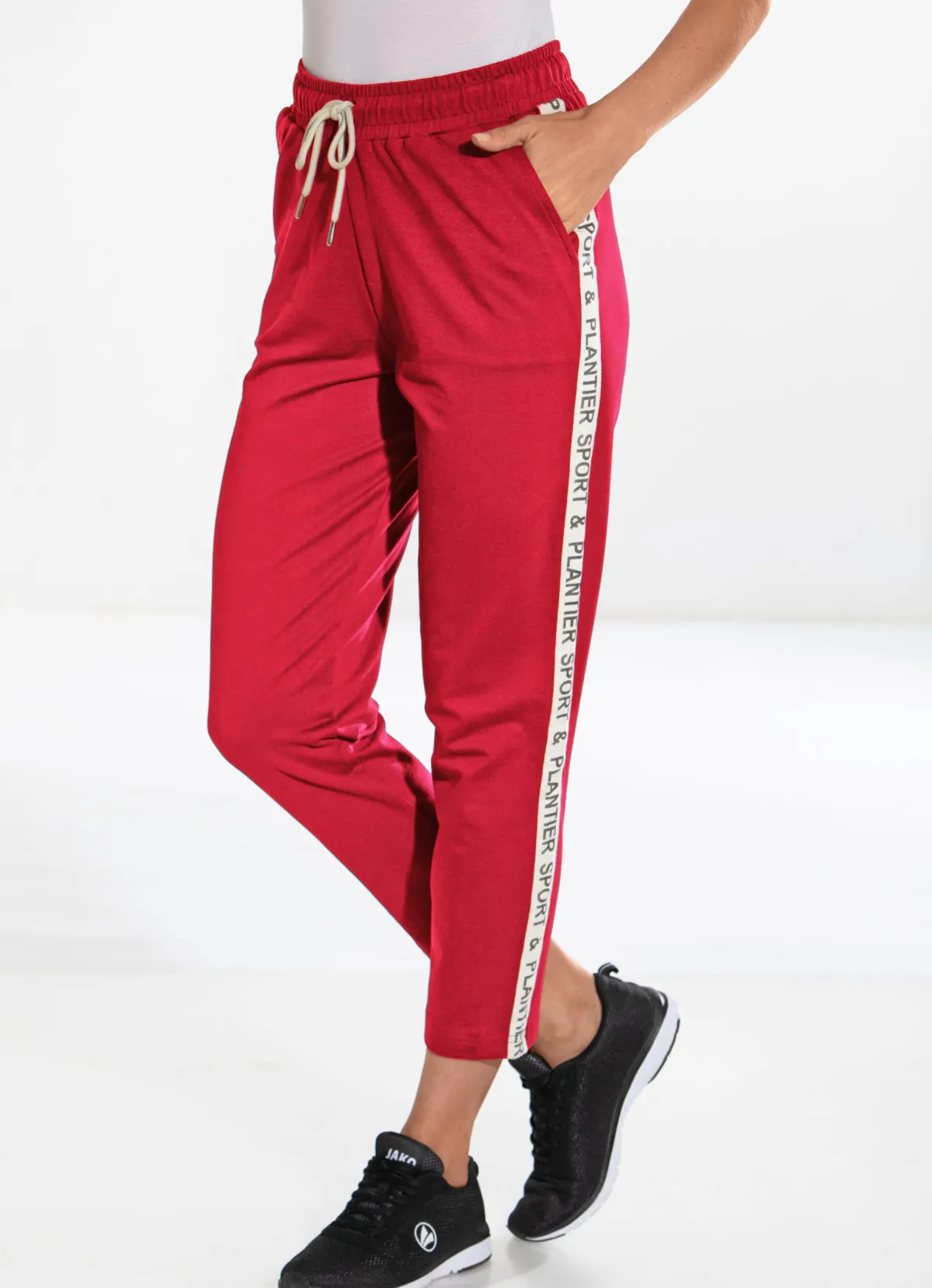 Discount PLANTIER 7/8-Freizeithose von „“ rot