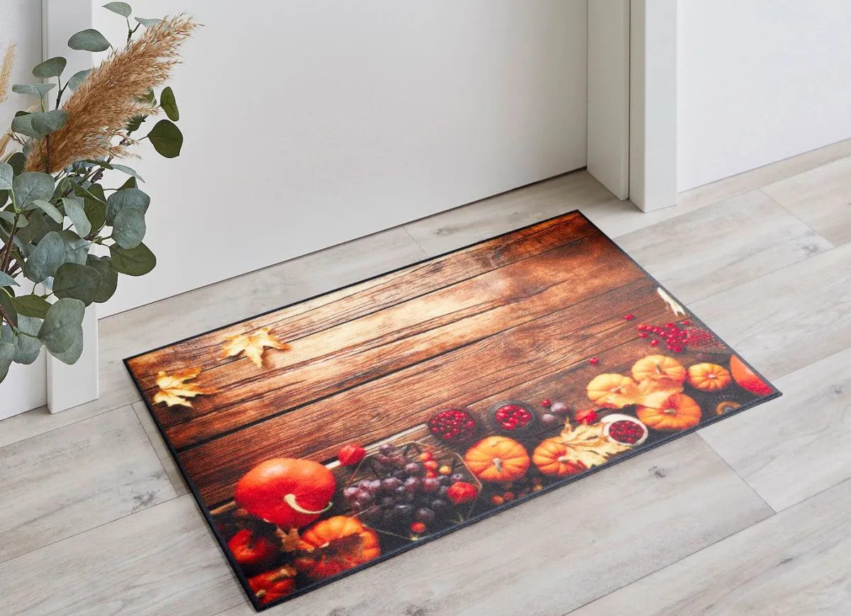 Hot BADER Fußmatte mit Herbst-Motiv BUNT