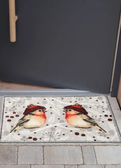 Hot BADER Fußmatte mit rutschhemmender Rückseite BUNT