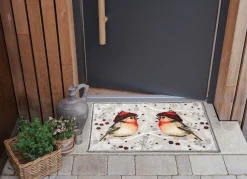 Hot BADER Fußmatte mit rutschhemmender Rückseite BUNT