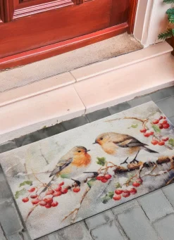 Clearance BADER Fußmatte mit winterlichem-Motiv BUNT