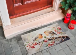 Clearance BADER Fußmatte mit winterlichem-Motiv BUNT