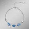 BADER Funkelnde Eleganz in Blau – Armband mit Swarovski-Kristalle