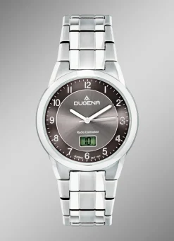 Online DUGENA Funk-Herrenuhr mit Titangehäuse