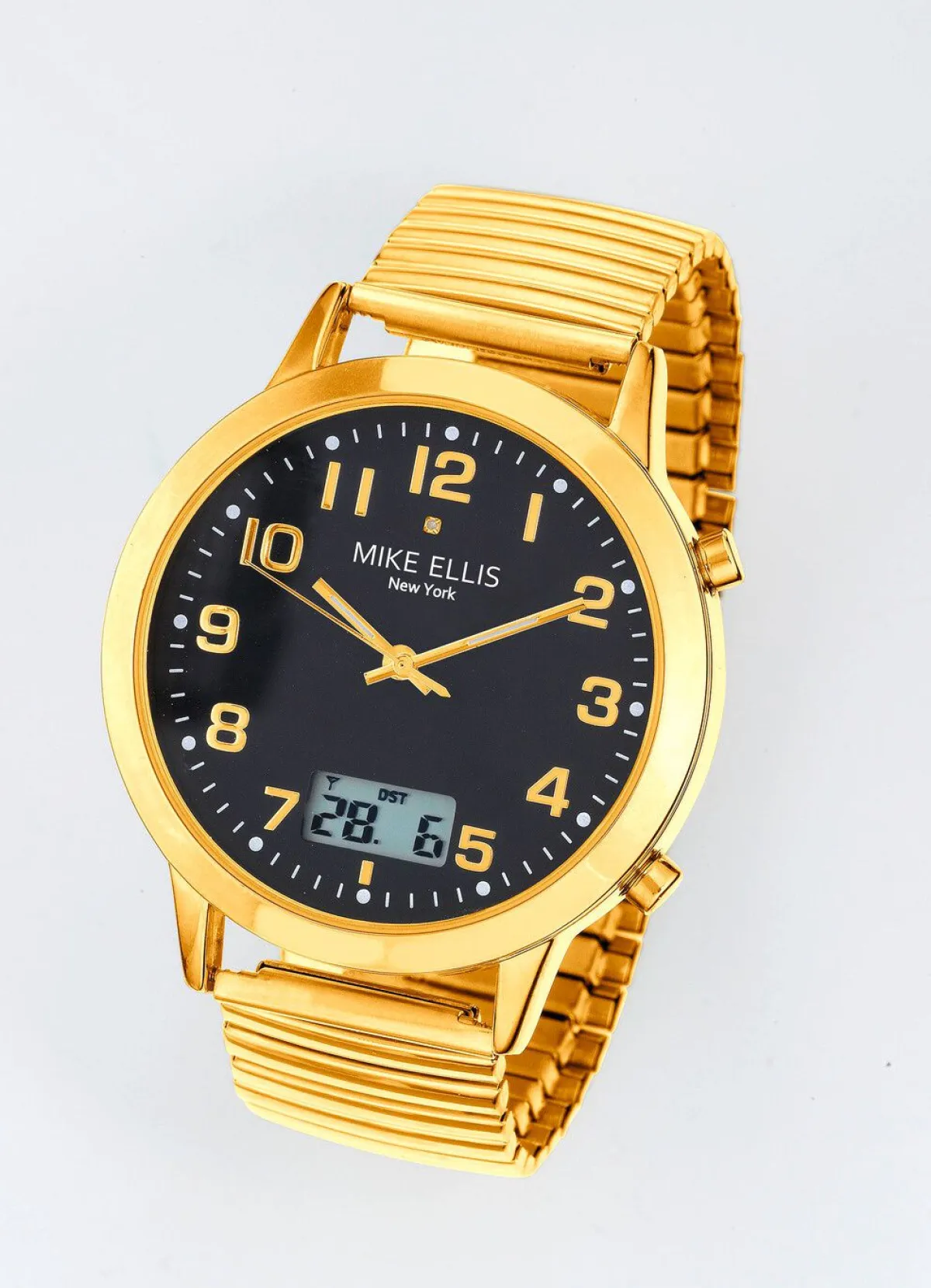 Online MIKE ELLIS NEW YORK Funk-Herrenuhr von