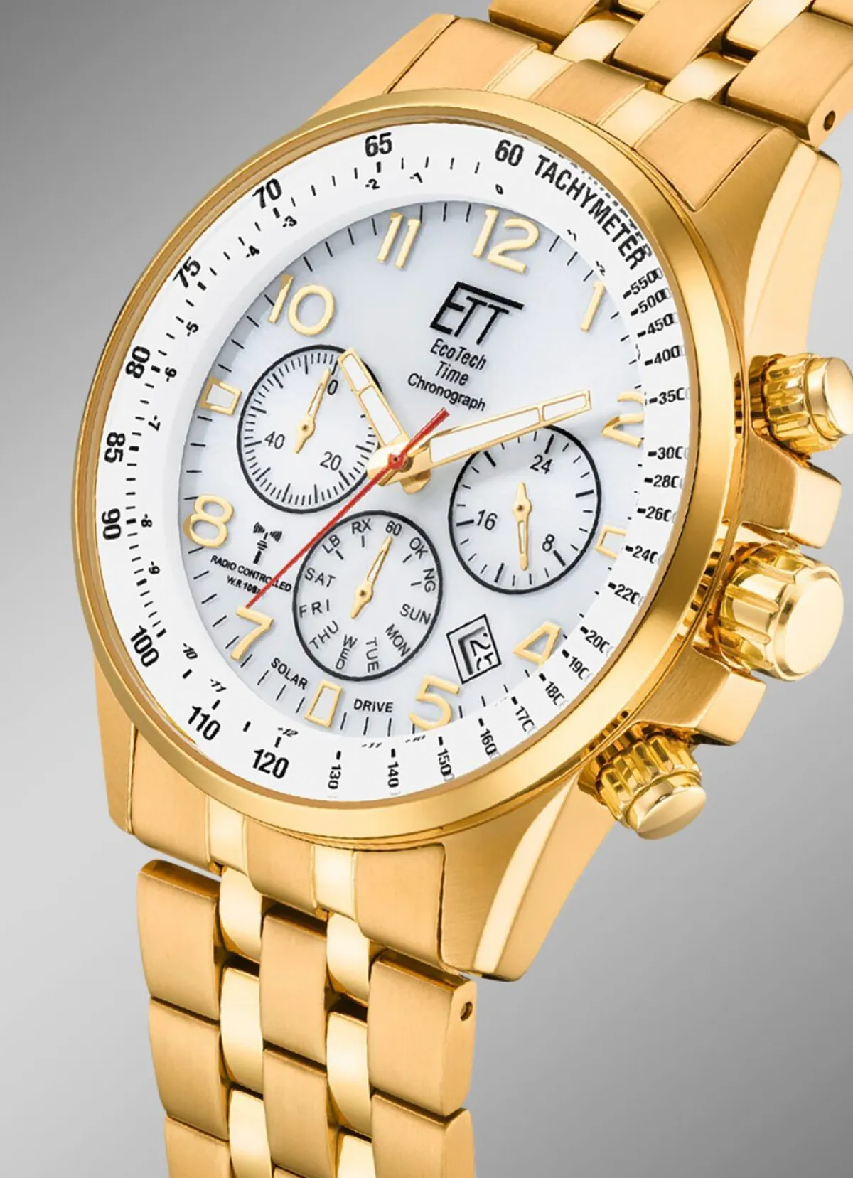 Online ETT Funk-Solar-Herrenuhr EGS-11614-42MS