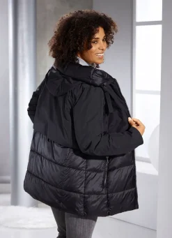 Online BADER Funktionsjacke in angesagtem Materialmix SCHWARZ