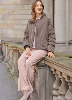 Hot BADER Funktionsjacke in Blousonform TAUPE