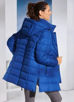 Outlet BADER Funktionsjacke mit abnehmbarer Kapuze INDIGOBLAU