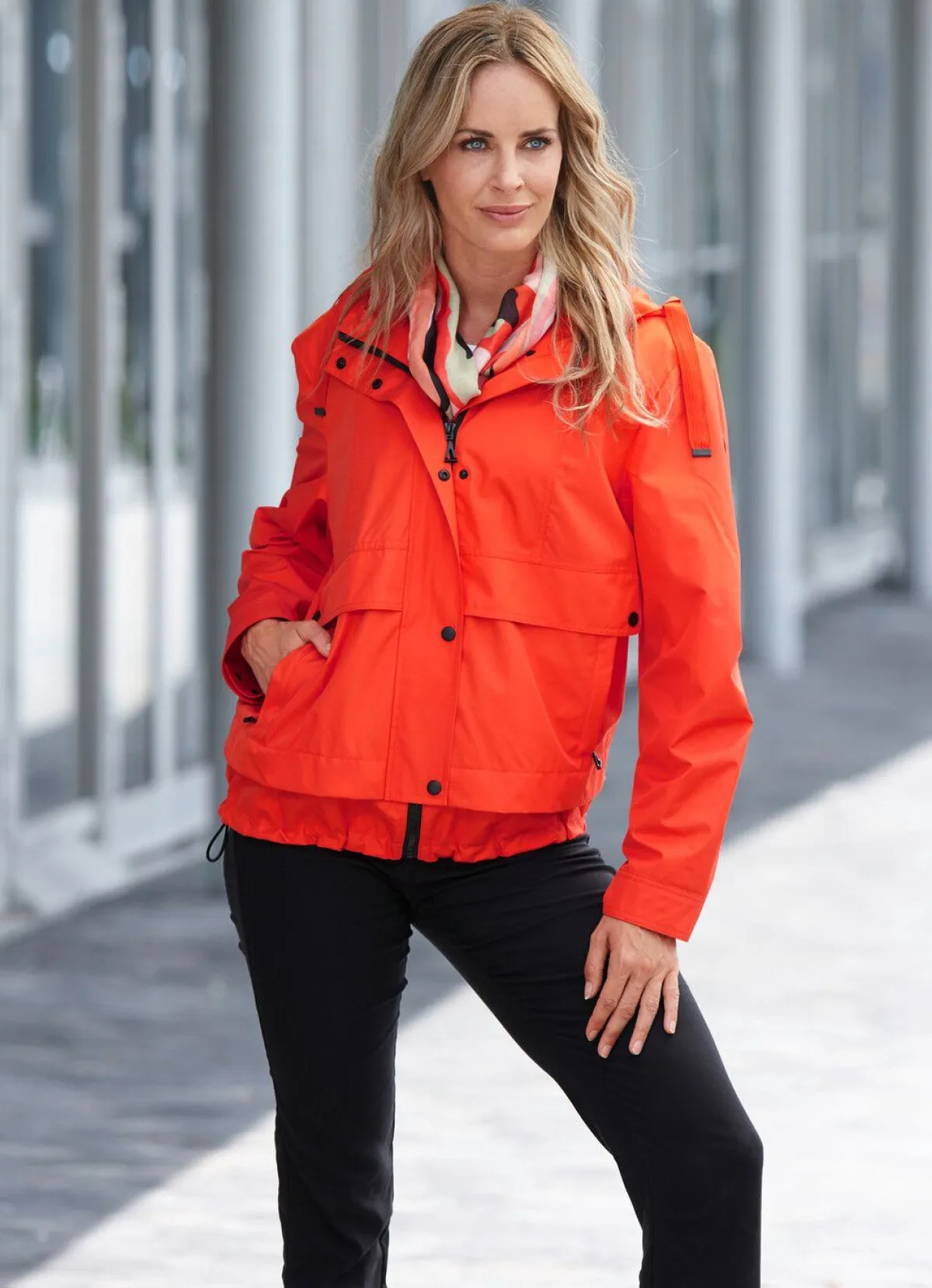 Clearance BADER Funktionsjacke mit fester Kapuze CHILIROT