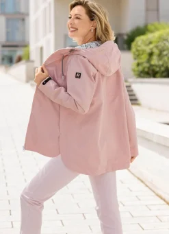 Outlet KILLTEC Funktionsjacke mit fester Kapuze ROSÉ