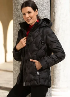 Hot BADER Funktionsjacke mit geklebten Kammern SCHWARZ