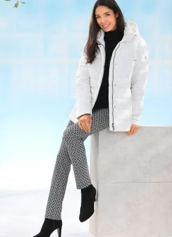 Best BADER Funktionsjacke mit abnehmbarer Kapuze NATURWEISS