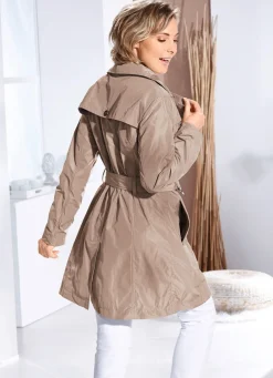 New BADER Funktions-Trenchcoat mit Gürtel KARAMELL