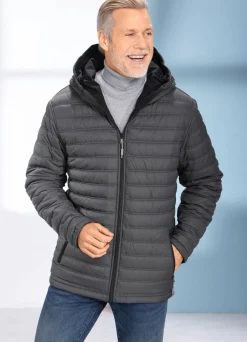 Clearance Linea Primero Funktions-Wendejacke von „LPO“ SCHWARZ-DUNKELGRAU