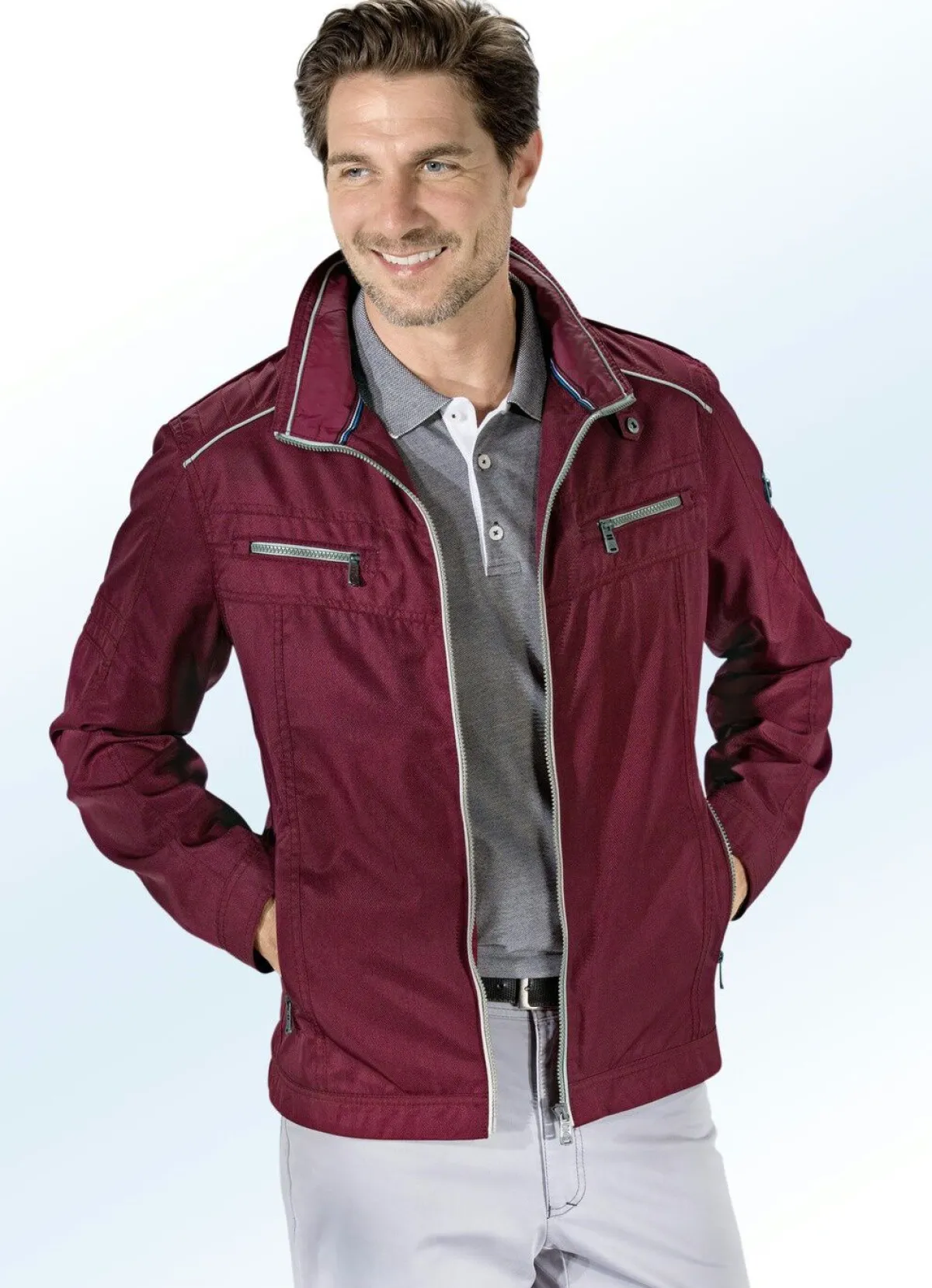 Discount GATE ONE ""-Kurzjacke WEINROT