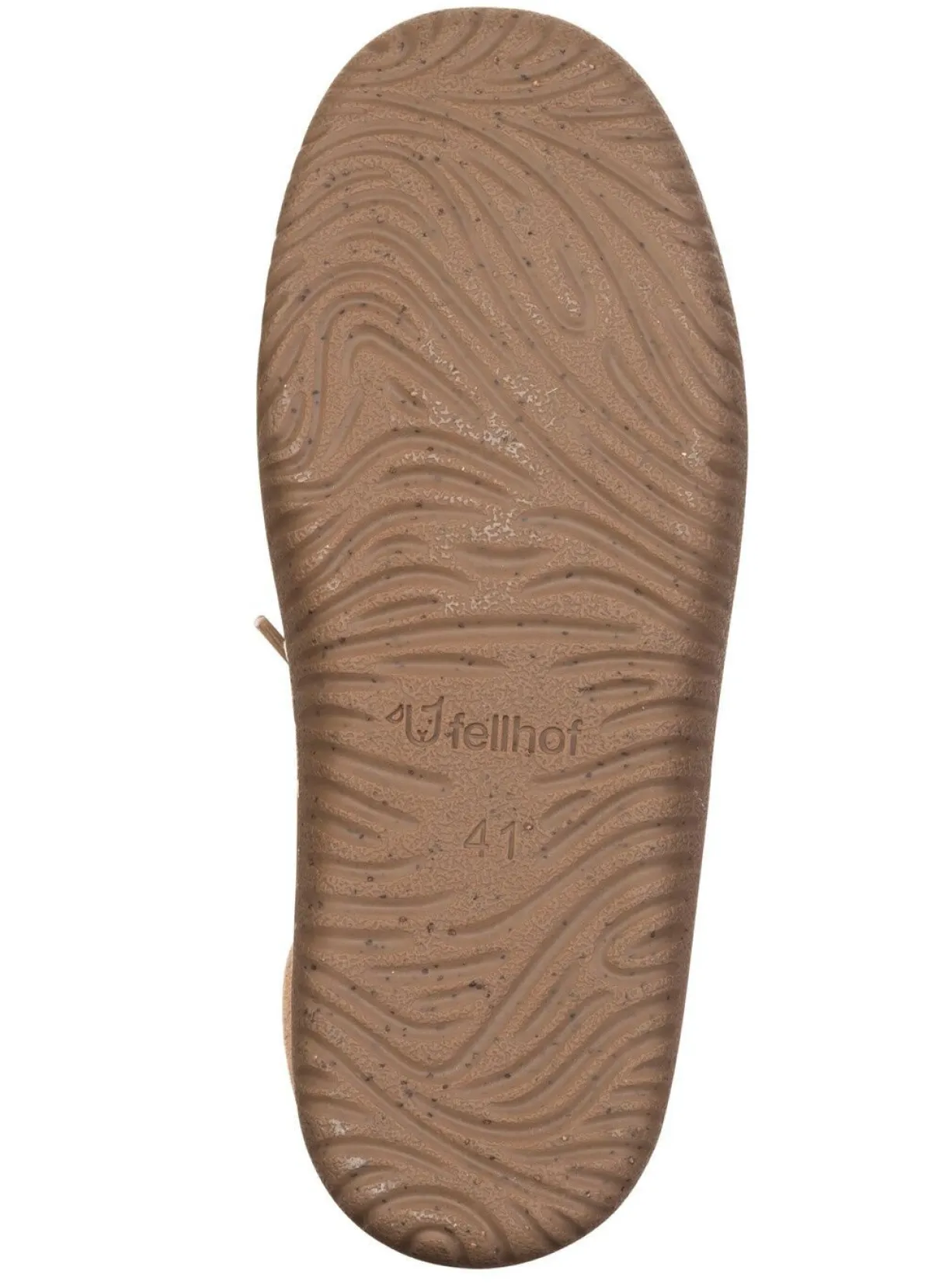 New BADER Gefütterte Herren-Slipper, Winterschuhe, mit Lammfell BEIGE