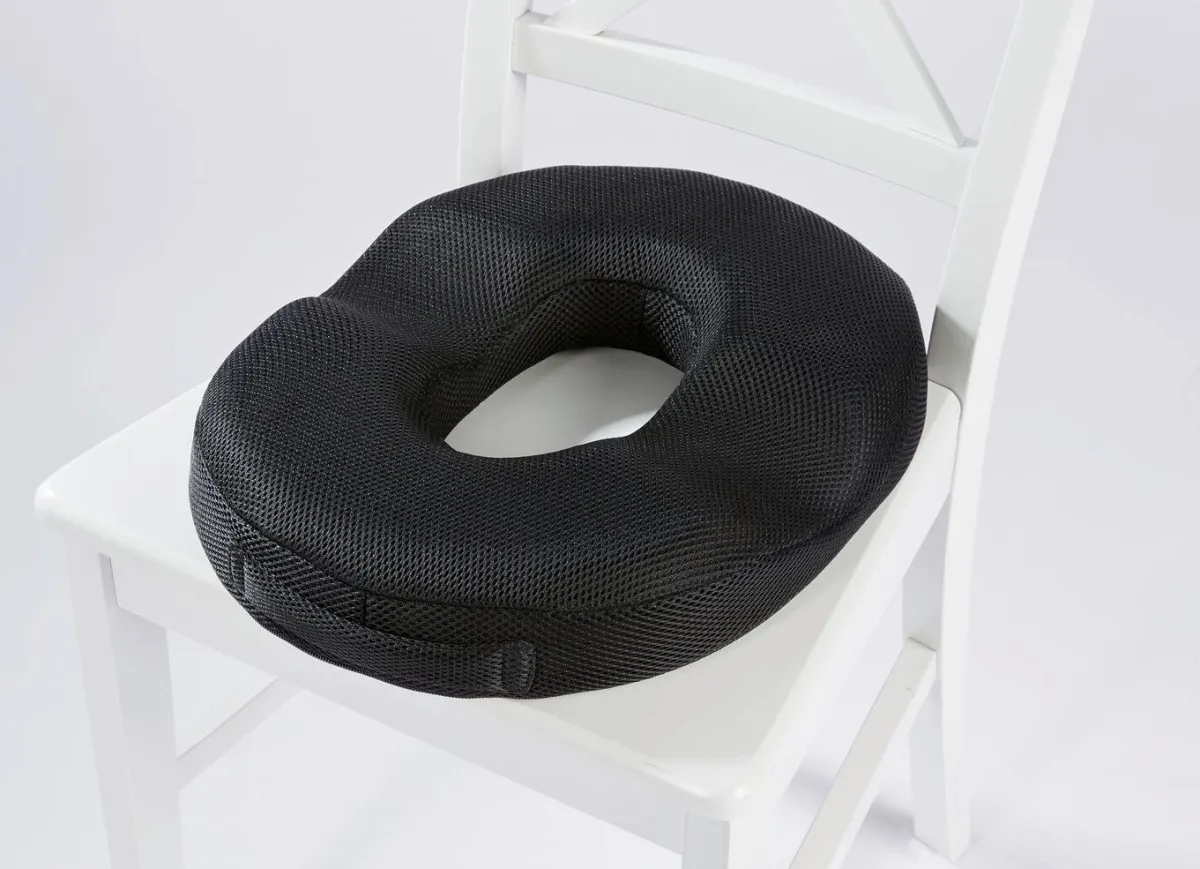 BADER Gel-Sitzring SCHWARZ