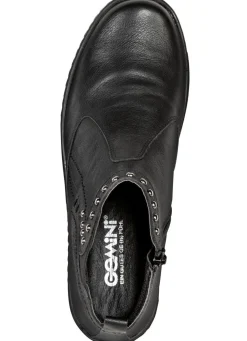 Outlet BADER Gemini, bequeme Damen-Boots, Weite G, mit herausnehmbarem Fußbett SCHWARZ