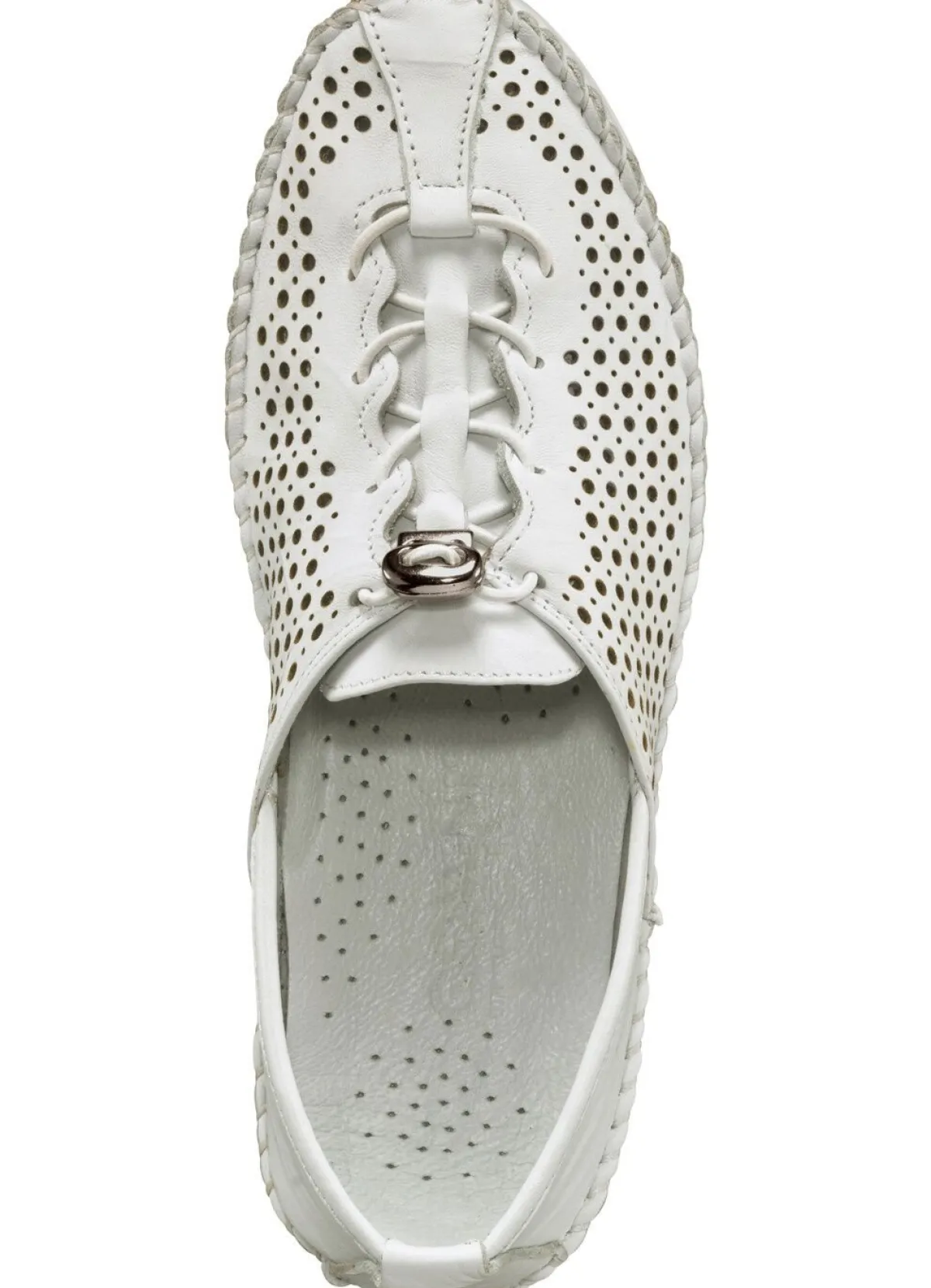 Gemini , bequeme Damen-Slipper, Weite G, mit herausnehmbarem Fußbett WEISS