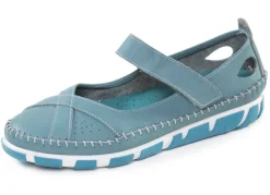 Best Gemini , bequeme Damen-Slipper, Weite G, mit herausnehmbarem Fußbett JEANS