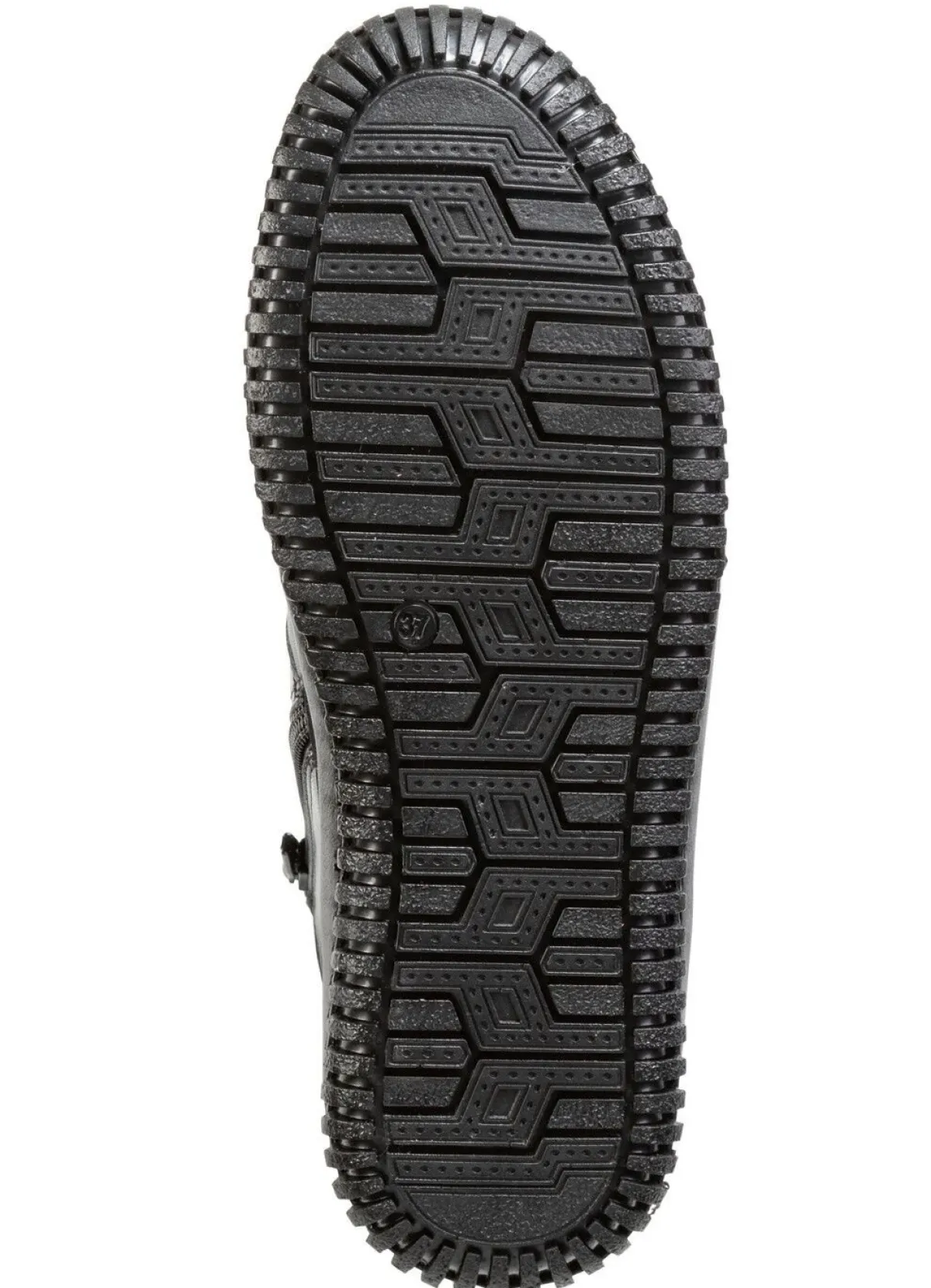Hot Gemini Bootie im Patchwork-Stil SCHWARZ-BUNT