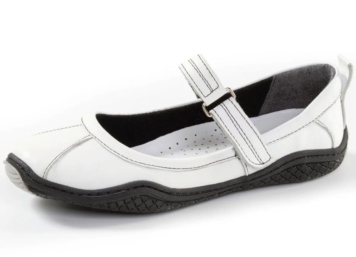 Online Gemini , klassische Damen-Slipper, Weite G, mit herausnehmbarem Fußbett WEISS