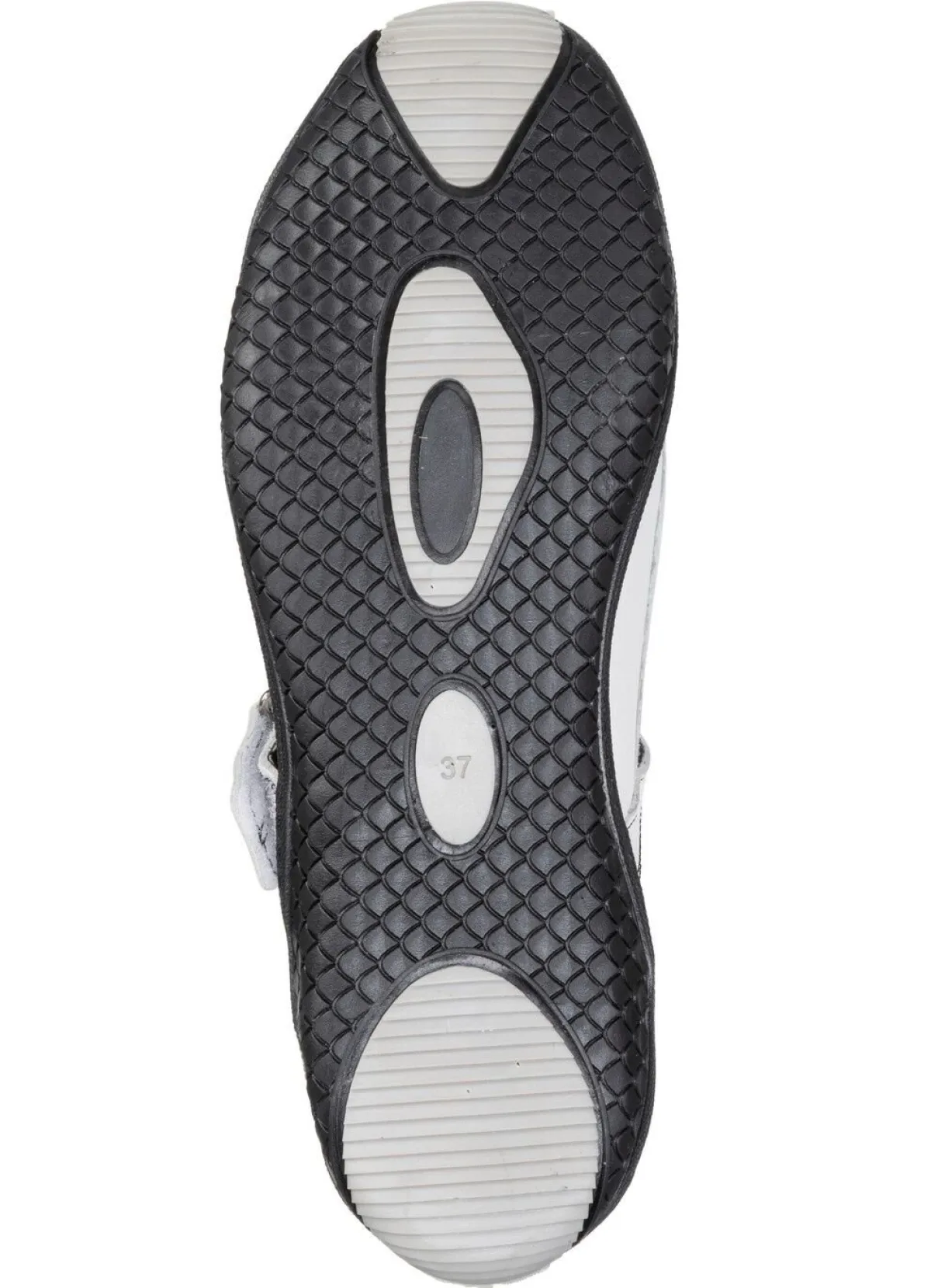 Online Gemini , klassische Damen-Slipper, Weite G, mit herausnehmbarem Fußbett WEISS