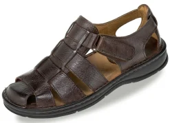 Clearance Gemini , klassische Herren-Sandalen, mit Klettverschluss KASTANIE