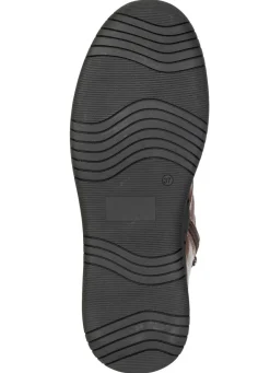 New Gemini , modische Damen-Boots, Winterschuhe, Weite G, mite herausnehmbarem Fußbett MOKKA
