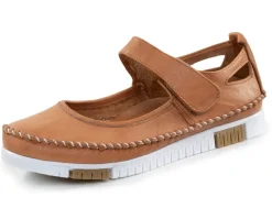 Sale Gemini Mokassin-Slipper mit dezenter Knitter-Struktur CAMEL