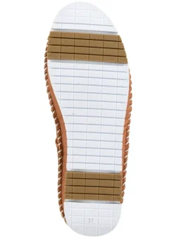 Sale Gemini Mokassin-Slipper mit dezenter Knitter-Struktur CAMEL